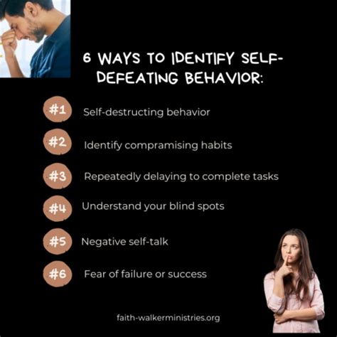 How to Recognize SelfDefeating Behavior Healthy Life