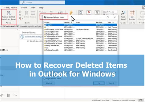 How to Recover Deleted Calendar Items from Outlook Detailed Guide