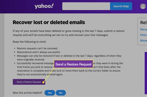 How to Recover Deleted Emails in Yahoo Mail