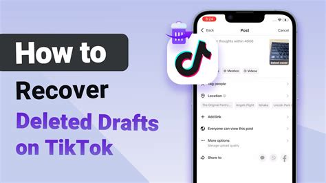 How to Recover Lost Drafts on TikTok - MUO