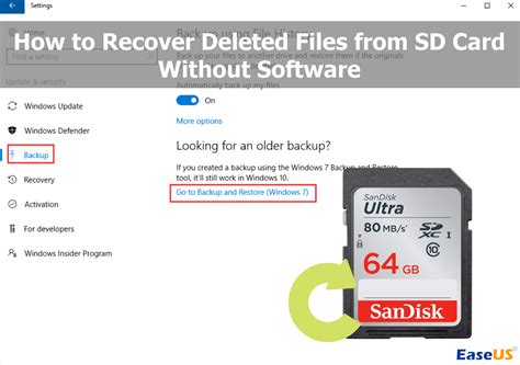 How to Recover SD Card Deleted Files Via EaseUS Data Recovery