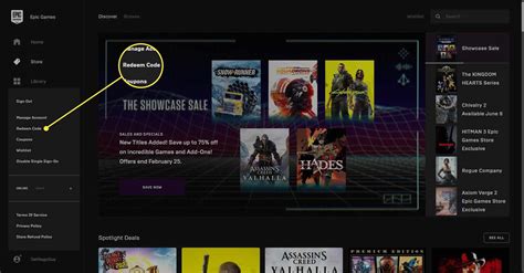 How to Redeem Codes on the Epic Games Store
