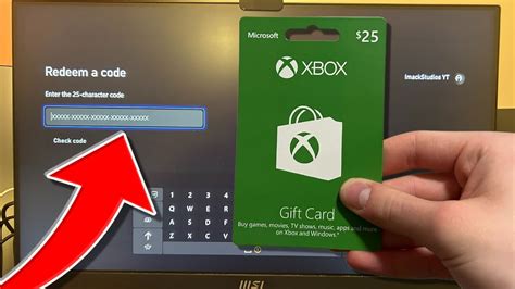 How to Redeem an Xbox Gift Card