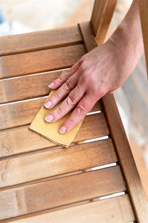 How to Refinish Acacia Wood Outdoor Furniture HGTV