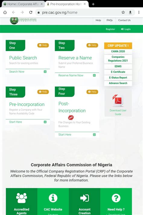 How to Register Your Business Online In Nigeria - Wap.org.ng