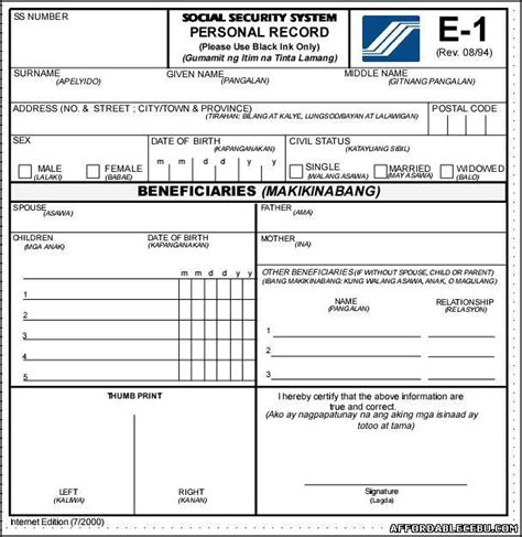 How to Register in SSS (Social Security System) Philippine Government 584