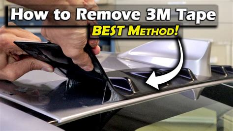 How to Remove 3M Tape and Trim Pieces from Car (Vortex