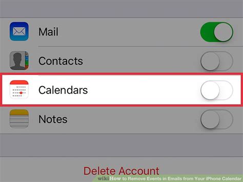 How to Remove Events in Emails from Your iPhone Calendar 5 Steps