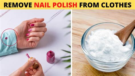 How to Remove Nail Polish From Clothing and …