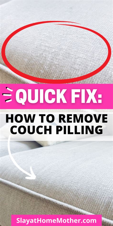 How to Remove Pilling From Couch - Smart Home Pick