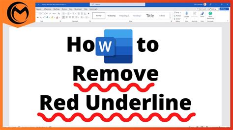 How to Remove Red Lines in Microsoft Word