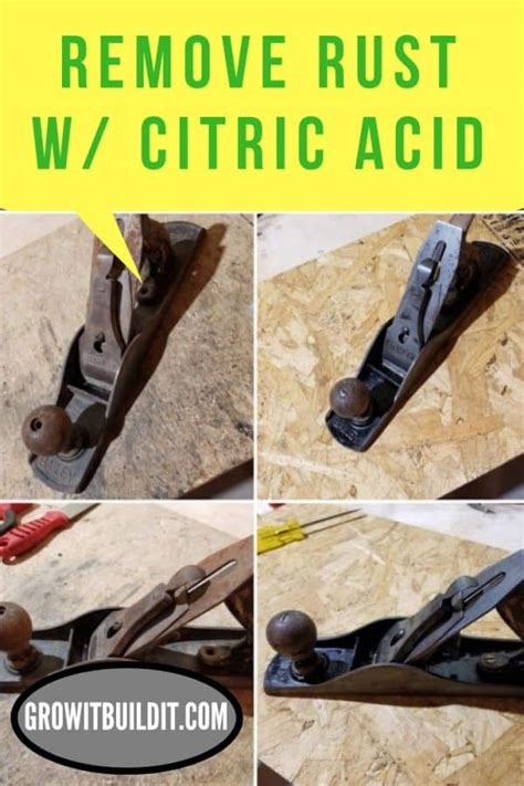 How to Remove Rust with Citric Acid, an Illustrated …