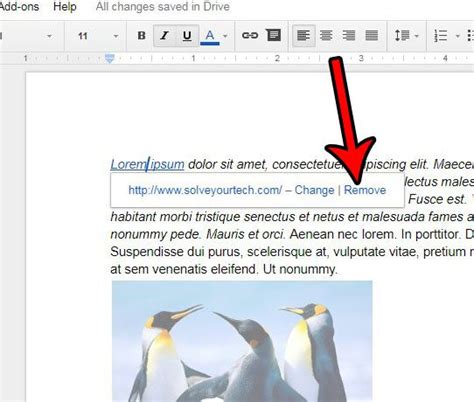 How to Remove a Hyperlink in Google Docs SolveYourDocuments