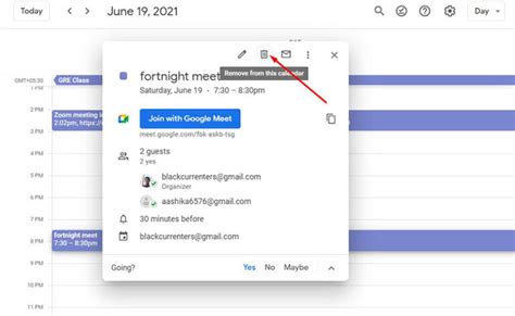 How to Remove an Event from Google Calendar on Android 4 Steps