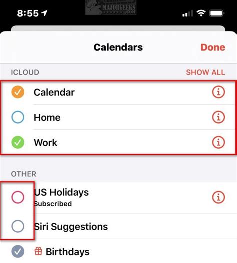 How to Remove or Customize Holidays on the iPhone Calendar App