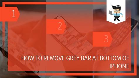 How to Remove the Grey Home Bar at the Bottom of an iPhone