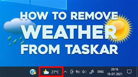 How to Remove the Weather Widget from Taskbar in Windows 10? - Mi…