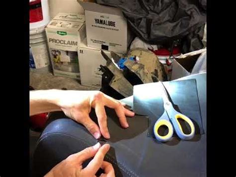 How to Repair a Small Tear in a Motorcycle Seat - Gone Outdoors