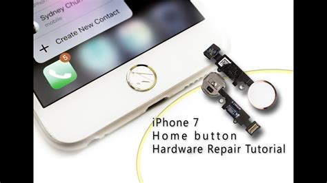 How to Repair iphone 7 Home Button - YouTube