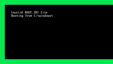 How to Repair or Replace Boot ini in Windows XP Easy 