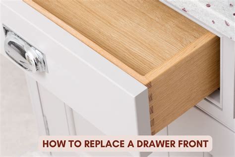How to Replace a Drawer Front Now