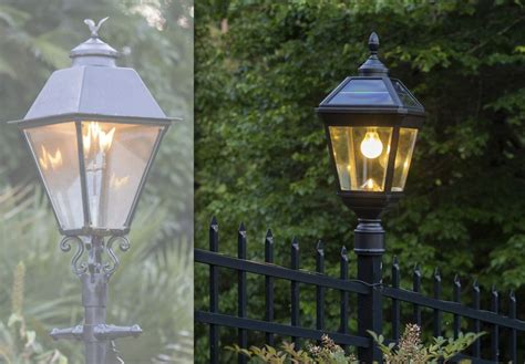 How to Replace an Existing Gas Lamp with a Solar Post Light Solar