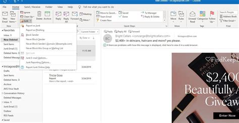 How to Report Spam in Outlook