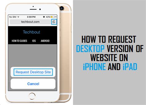 How to Request Desktop Website On iPhone and iPad - Techbout