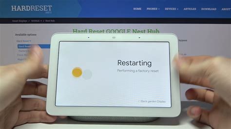 How to Reset Google Nest Hub