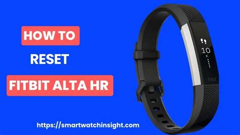 How to Reset a Fitbit Alta Activity Tracker