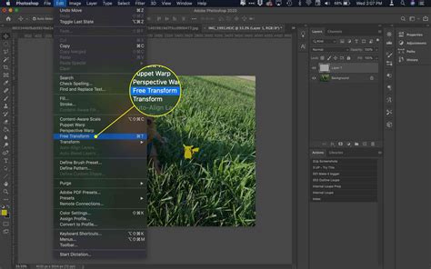 How to Resize a Layer in Photoshop