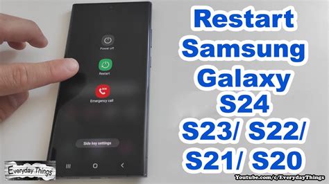 How to Restart a Samsung S20