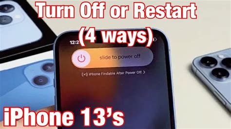 How to Restart an iPhone 13