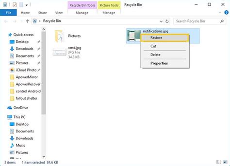 How to Restore Deleted Files From Recycle Bin