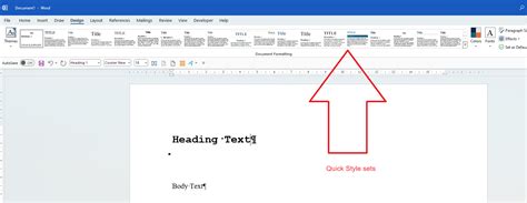 How to Restore Heading 1, Heading 2, etc. within a Word Document