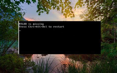 How to Restore NTLDR and Ntdetect com