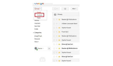 How to Restore Your Gmail Contacts to a Previous State