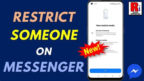 How to Restrict Someone on Messenger…