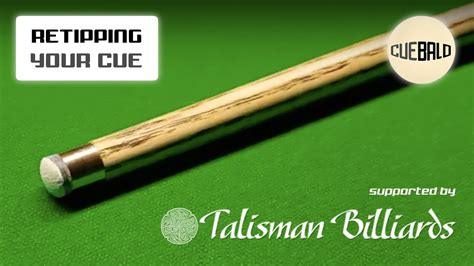 How to Retip a Snooker Cue