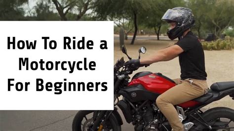 How to Ride a Motorcycle for Beginners: A Total Rookie’s Guide