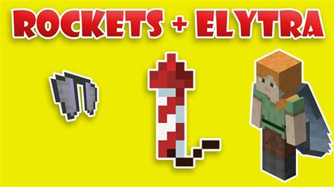 How to Rocket Propel Elytra in Minecraft Step by Step Guide