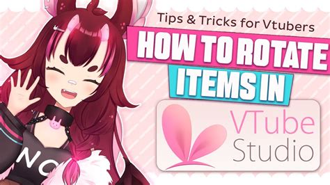 How to Rotate Items in VTube Studio Vtuber Tips - YouTube