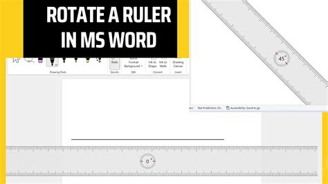 How to Rotate Ruler in MS Word Move, Control, Rotate a Ruler in MS