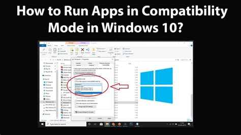 How to Run Windows 10 Programs in Compatibility Mode