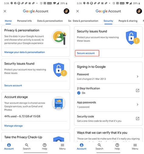How to Run a Google Security Checkup