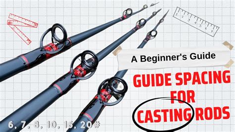 How to SPACE CASTING ROD GUIDES on Your CUSTOM FISHING ROD Mud Hole