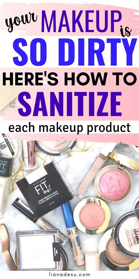 How to Sanitize Makeup: The Expert-Approved Guide (2025)