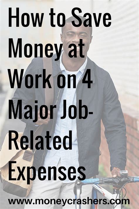 How to Save Money at Work on 4 Major Job Related Expenses