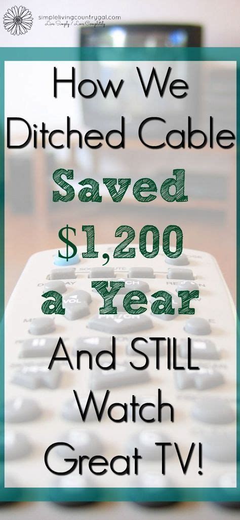 How to Save Money by Ditching Cable TV