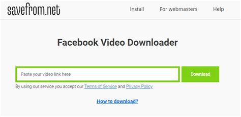 How to Save Videos From Facebook